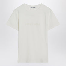  Acne Studios White cotton T-shirt with logo