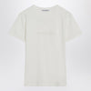Acne Studios White cotton T-shirt with logo