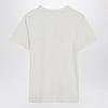 Acne Studios White cotton T-shirt with logo