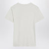 Acne Studios White cotton T-shirt with logo
