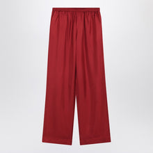  Loulou Studio Wide red trousers in silk