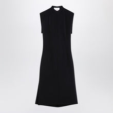  Sportmax Black wool blend sleeveless dress