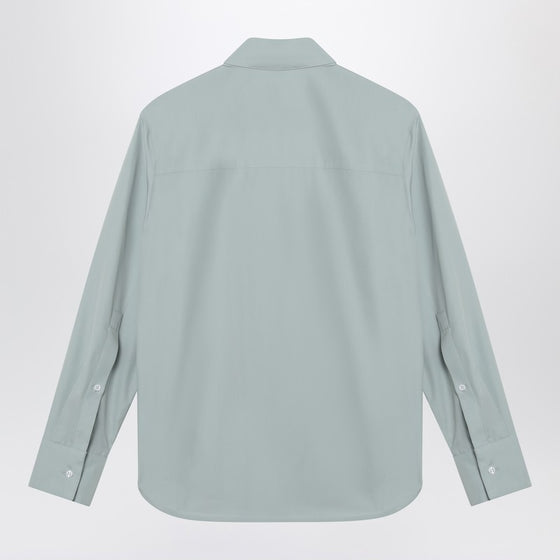 Loulou Studio Gray fog shirt in cotton