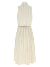 Elisabetta Franchi Weft Dress à Jour