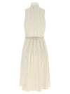 Elisabetta Franchi Weft Dress à Jour