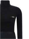 Elisabetta Franchi Turtleneck Dress