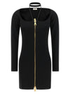Elisabetta Franchi Fabric Stitch Knit Dress