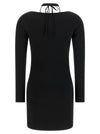 Elisabetta Franchi Fabric Stitch Knit Dress