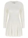 Elisabetta Franchi Knitted Pleated Dress