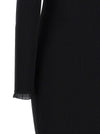 Elisabetta Franchi Ribbed Knit Dress