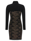 Elisabetta Franchi Jacquard Dress