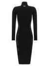 Elisabetta Franchi Knitted And Lace Dress