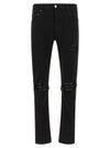 Amiri Mx1 Jeans With Distressed Details