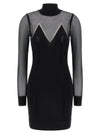 Elisabetta Franchi Dress With Transparencies