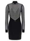 Elisabetta Franchi Dress With Transparencies