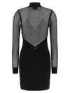 Elisabetta Franchi Dress With Transparencies