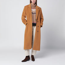  ISABEL MARANT Camel wool blend coat