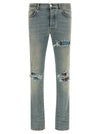 Amiri Flannel Mx1 Jeans