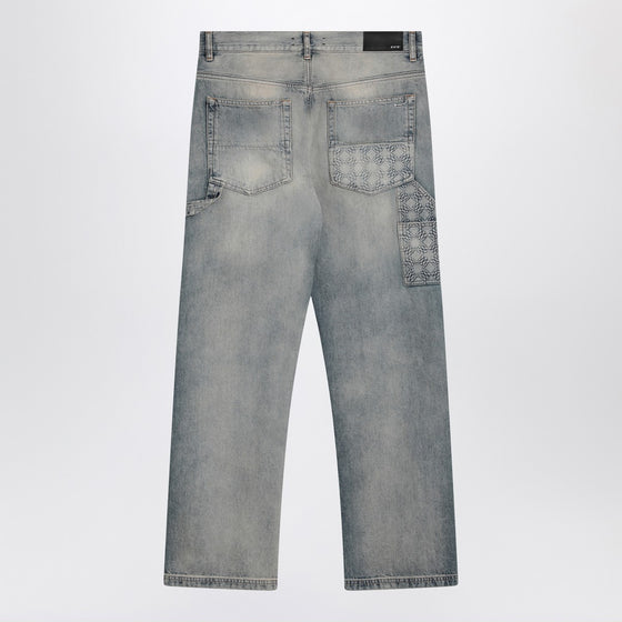 AMIRI Washed Jeans with Decorative Panel