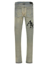 Amiri Staggered Logo Jeans