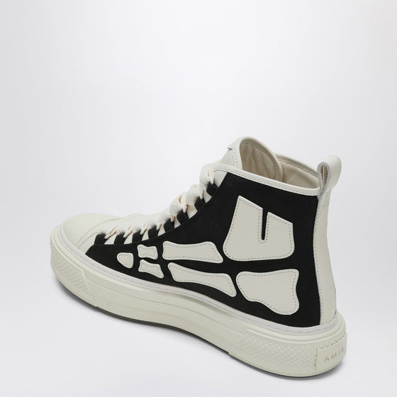 AMIRI Black and white Sneaker Skel Court Hi