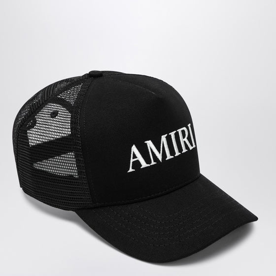 AMIRI Black baseball cap with logo
