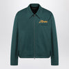 AMIRI Green zipped jacket with logo