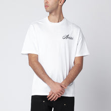  AMIRI White cotton T-shirt with logo print