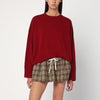Loulou Studio Burgundy cashmere sweater