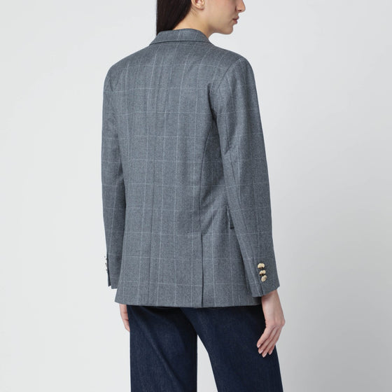 VItoVI Grey single-breasted wool jacket