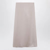 Weekend Max Mara Blush satin midi skirt