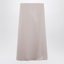  Weekend Max Mara Blush satin midi skirt