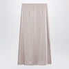 Weekend Max Mara Blush satin midi skirt