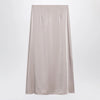 Weekend Max Mara Blush satin midi skirt