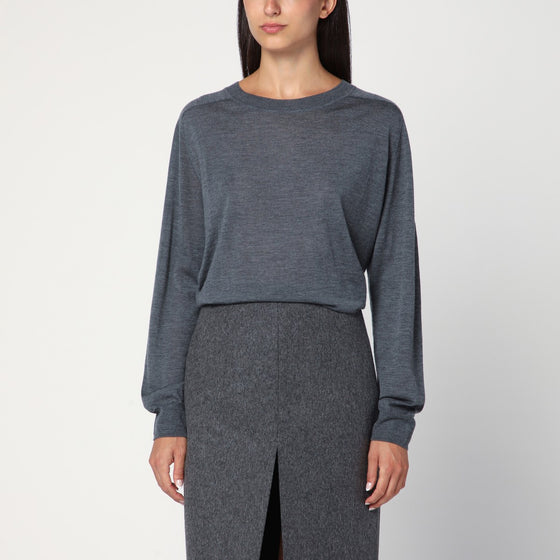LouLou De Saison Anthracite grey cashmere sweater