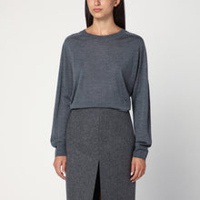  Loulou Studio Anthracite grey cashmere sweater