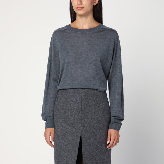 Loulou Studio Anthracite grey cashmere sweater