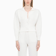  ART ESSAY White knitted cardiganWhite knitted cardigan