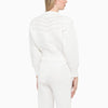 ART ESSAY White knitted cardiganWhite knitted cardigan