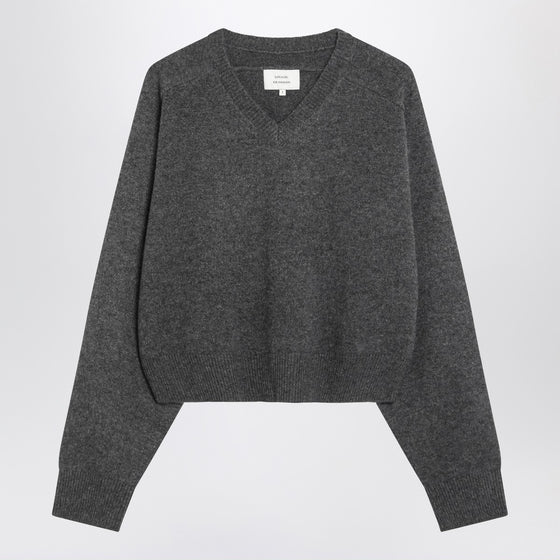 LouLou De Saison Anthracite grey cashmere sweater