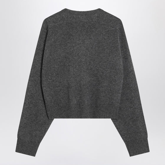 LouLou De Saison Anthracite grey cashmere sweater