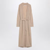 Max Mara Long beige cashmere cardigan