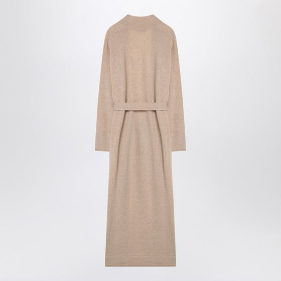 Max Mara Long beige cashmere cardigan