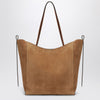 Noesi Asia cognac suede bag