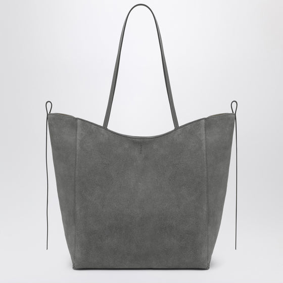 Noesi Asia grey suede bag