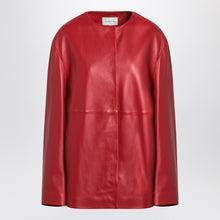  LouLou De Saison Red Atalia leather jacket