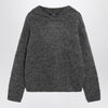 S Max Mara Anthracite hooded sweater