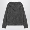 S Max Mara Anthracite hooded sweater