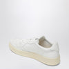 AUTRY White Medalist sneakers in super soft nappa