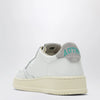 AUTRY Medalist Low sneakers in white/cloud grey leather and suede